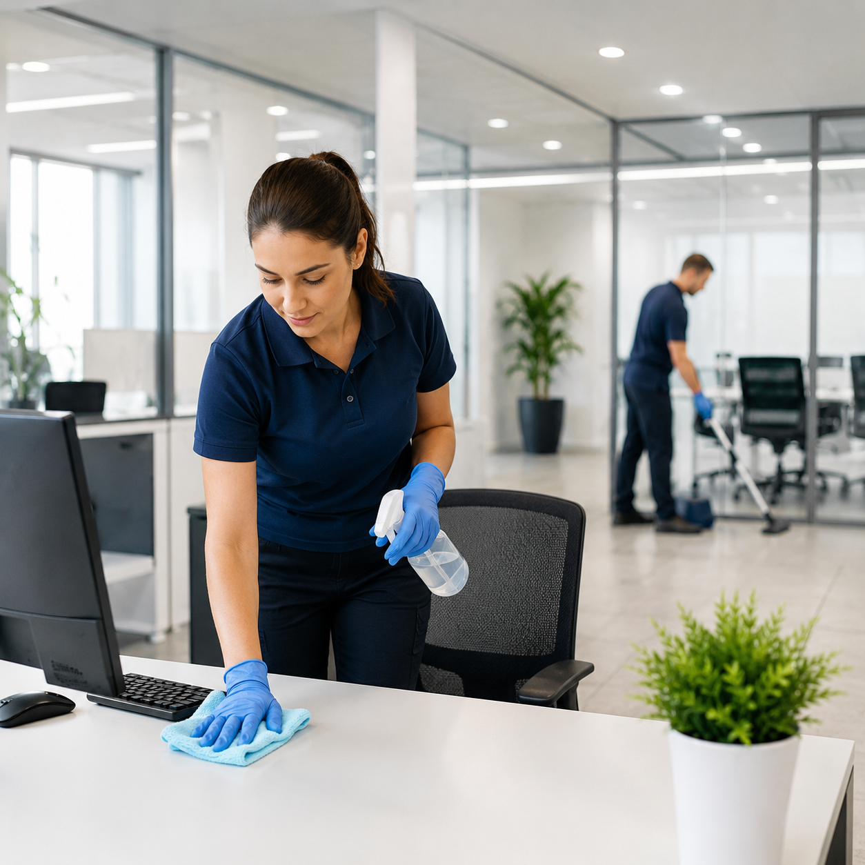 Office and business cleaning