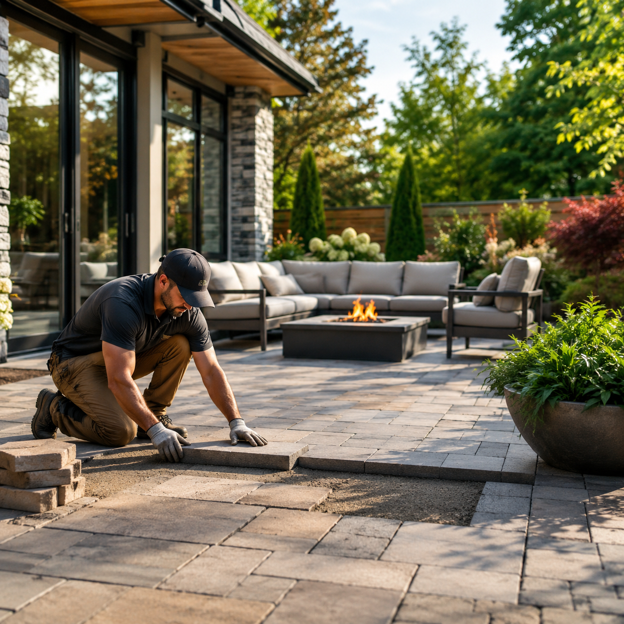 patio installation and maintainance