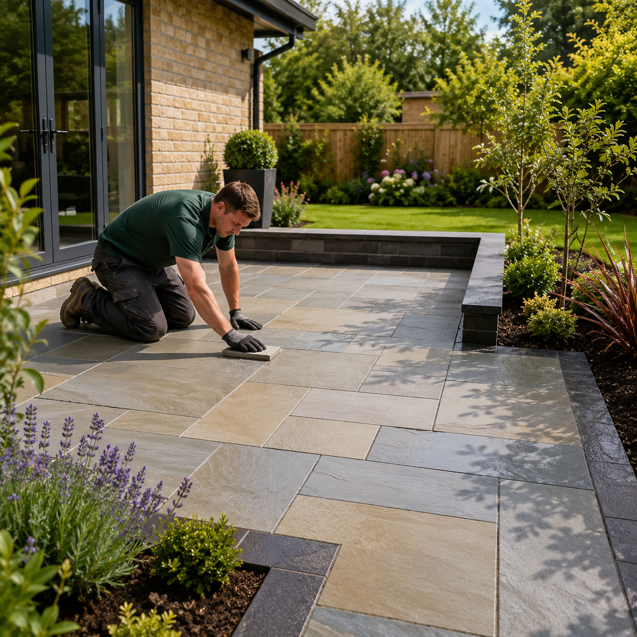 Patio installation and maintainance