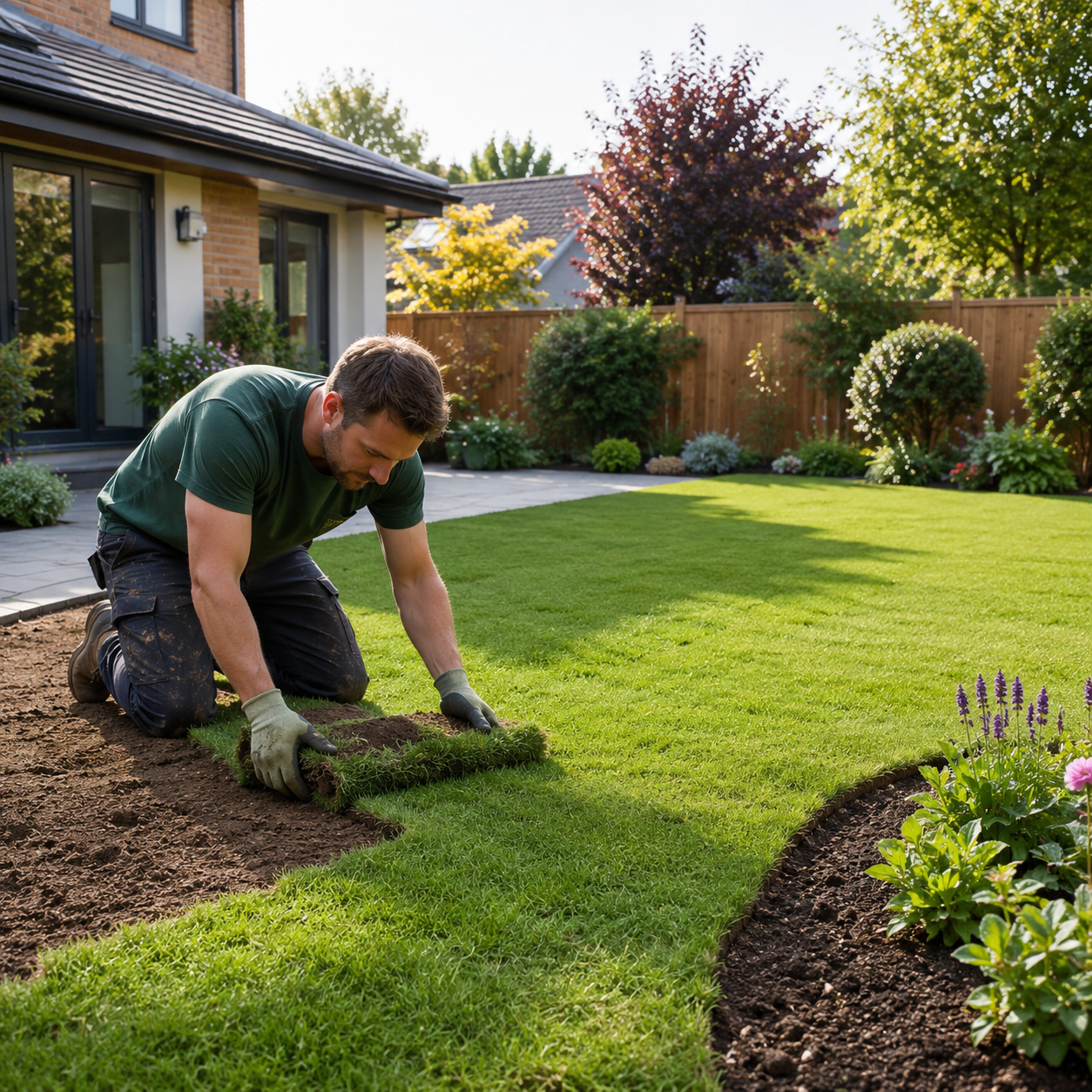 Lawn supply and installation